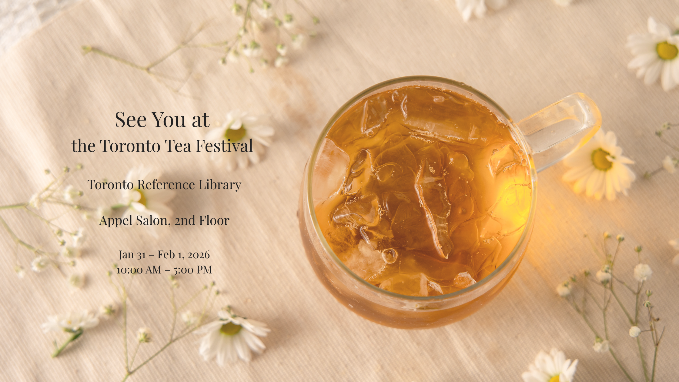 See You at the Toronto Tea Festival 2026 – Mio Tea