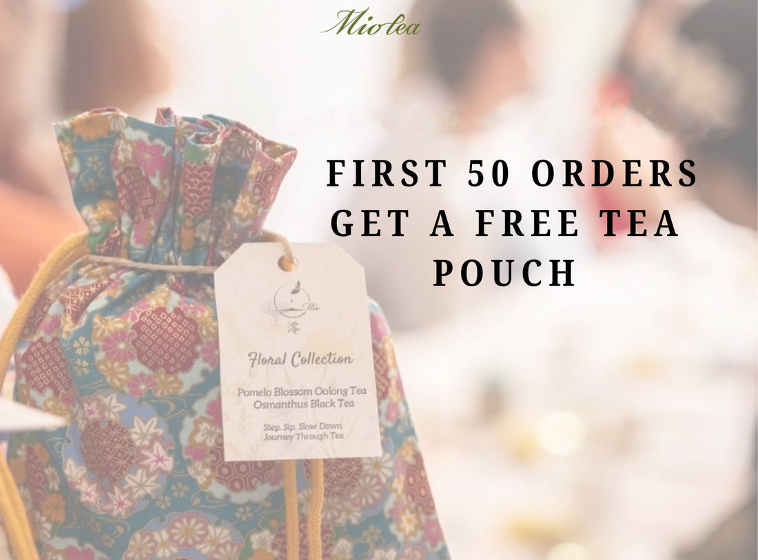🎁 Special Offer: Free Tea Pouch Giveaway — Limited to the First 50 Orders