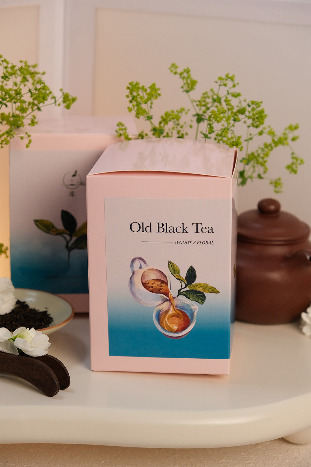 Old Black Tea Bag
